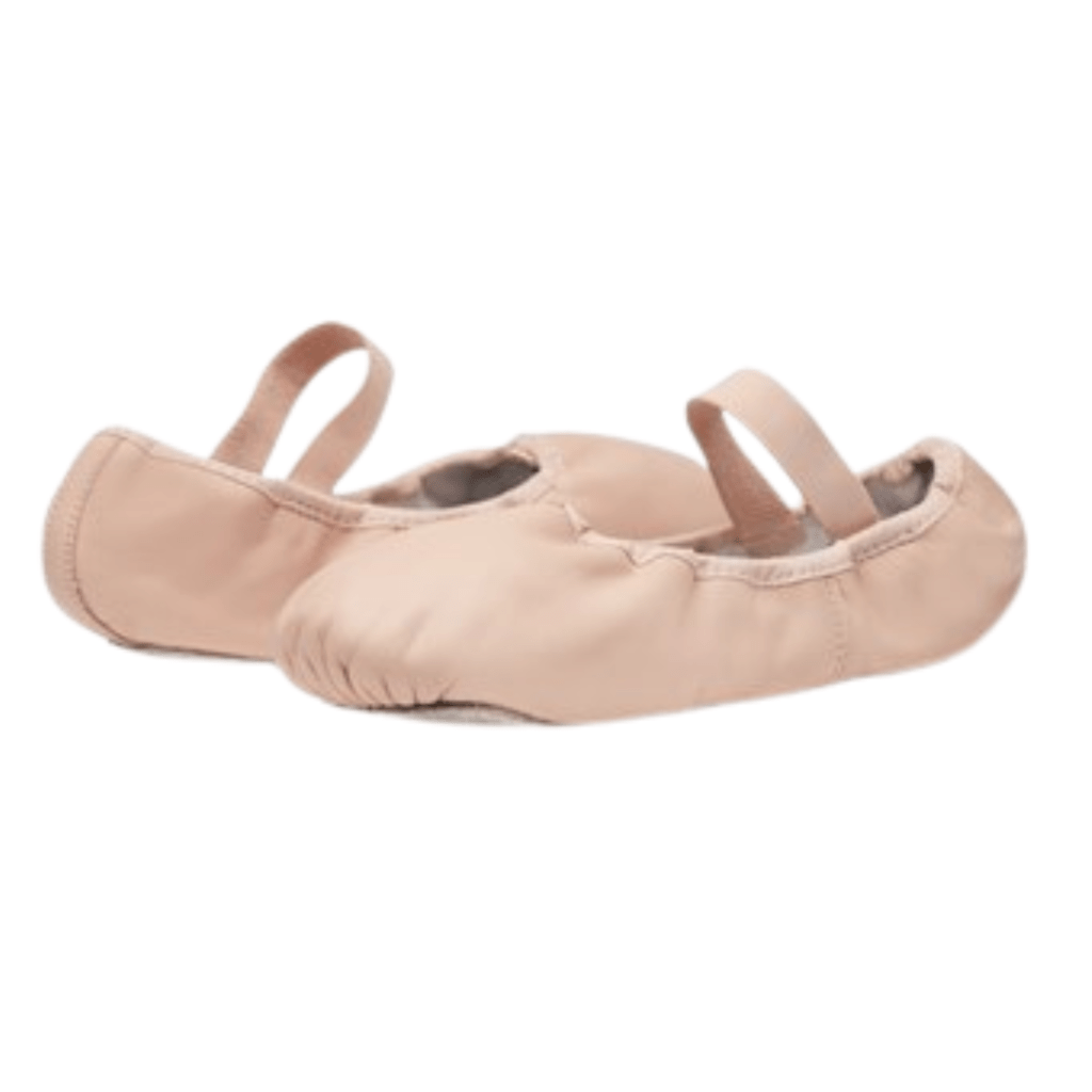 Butterfly Full-Sole Leather Ballet Shoe (sz 11) - Cloverdilly Kids