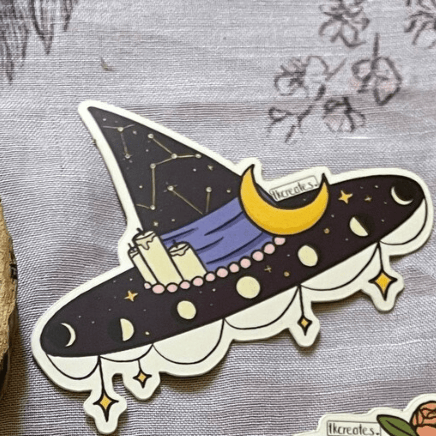 Witches Hat Stickers - Cloverdilly Kids
