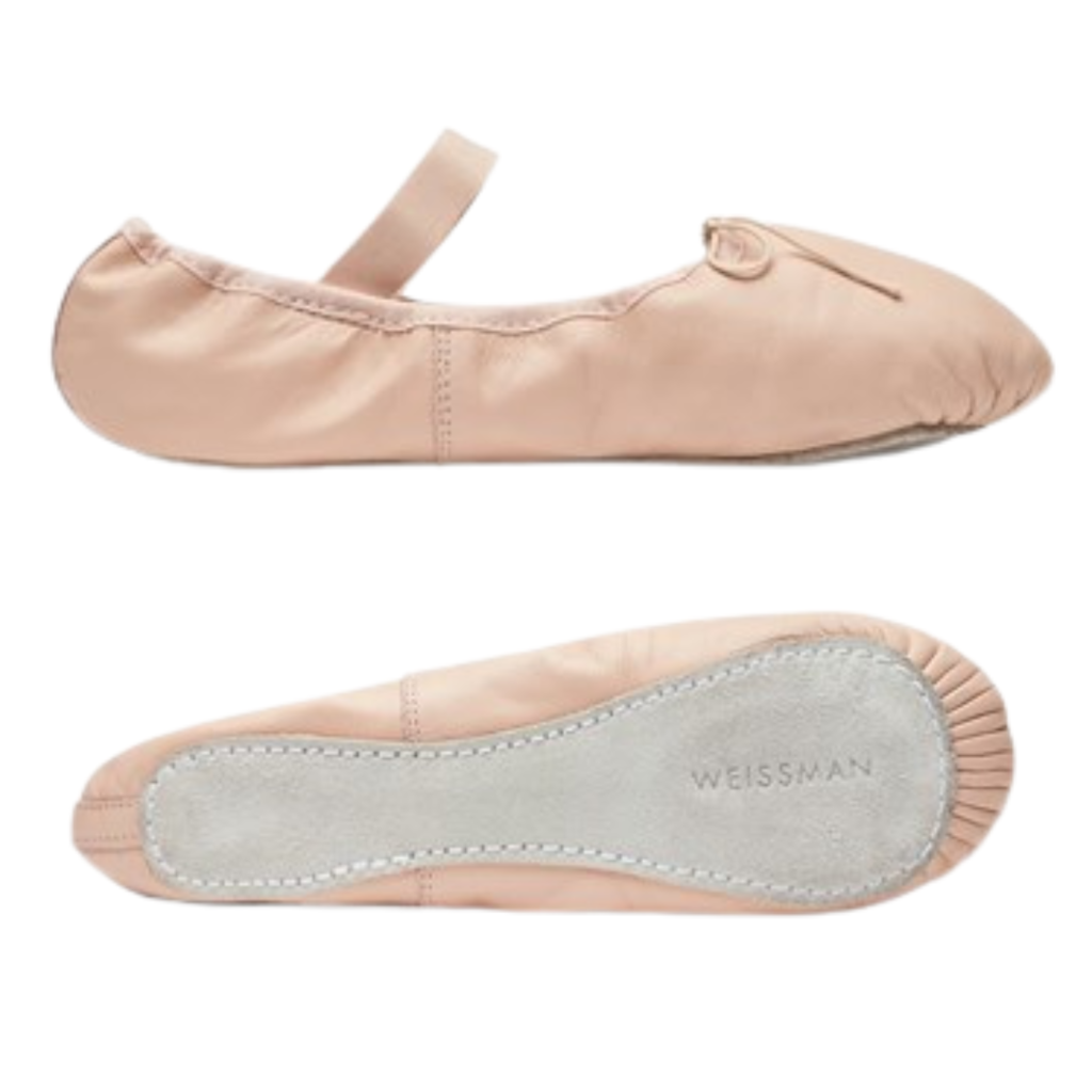 Butterfly Full-Sole Leather Ballet Shoe (sz 10)