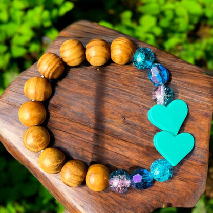 Double Heart Bracelet - Cloverdilly Kids