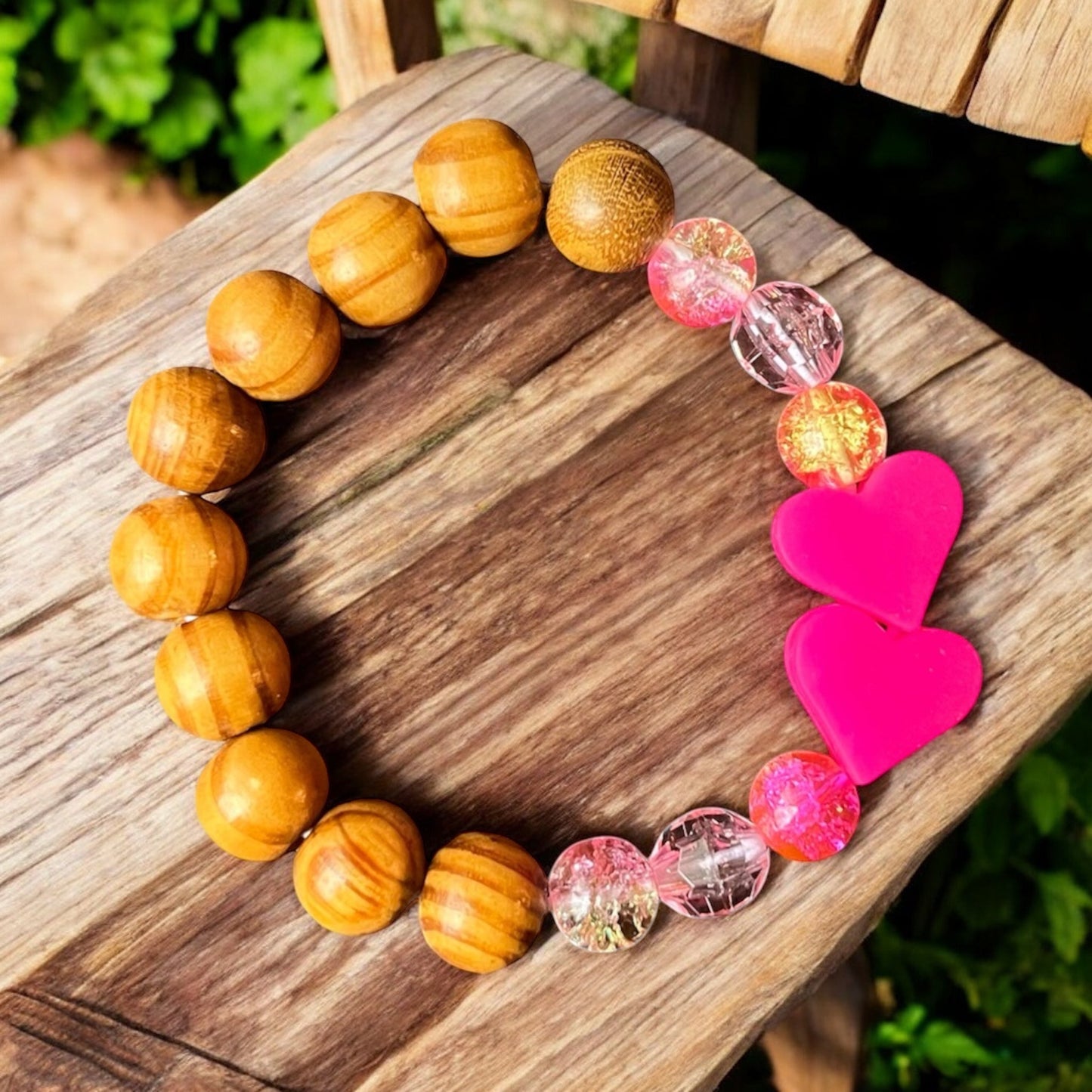 Double Heart Bracelet - Cloverdilly Kids