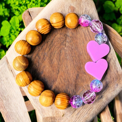 Double Heart Bracelet - Cloverdilly Kids