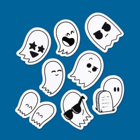 Ghost Sticker Pack - Cloverdilly Kids