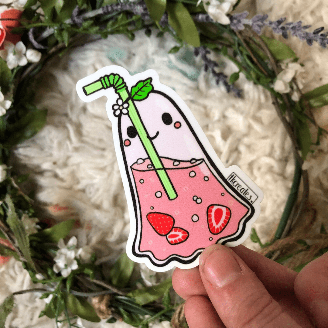 GhostTea Fruit Flavor Stickers - Cloverdilly Kids