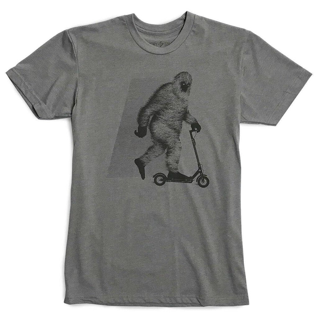 Bigfoot Riding on Scooter Shirt (Adult XS)