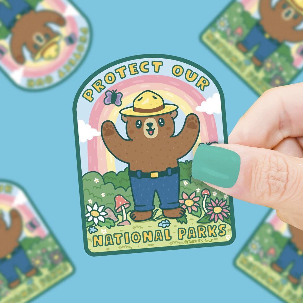 Protect Our National Parks Vinyl Sticker